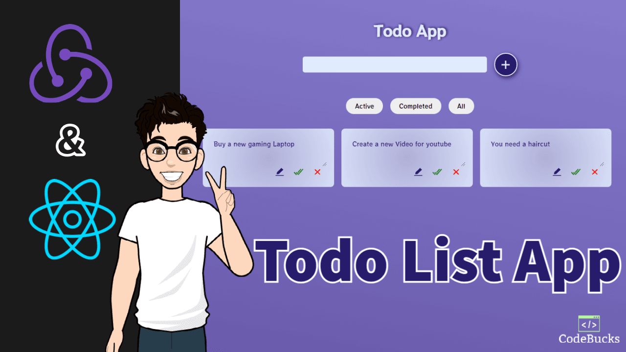 React to-do app